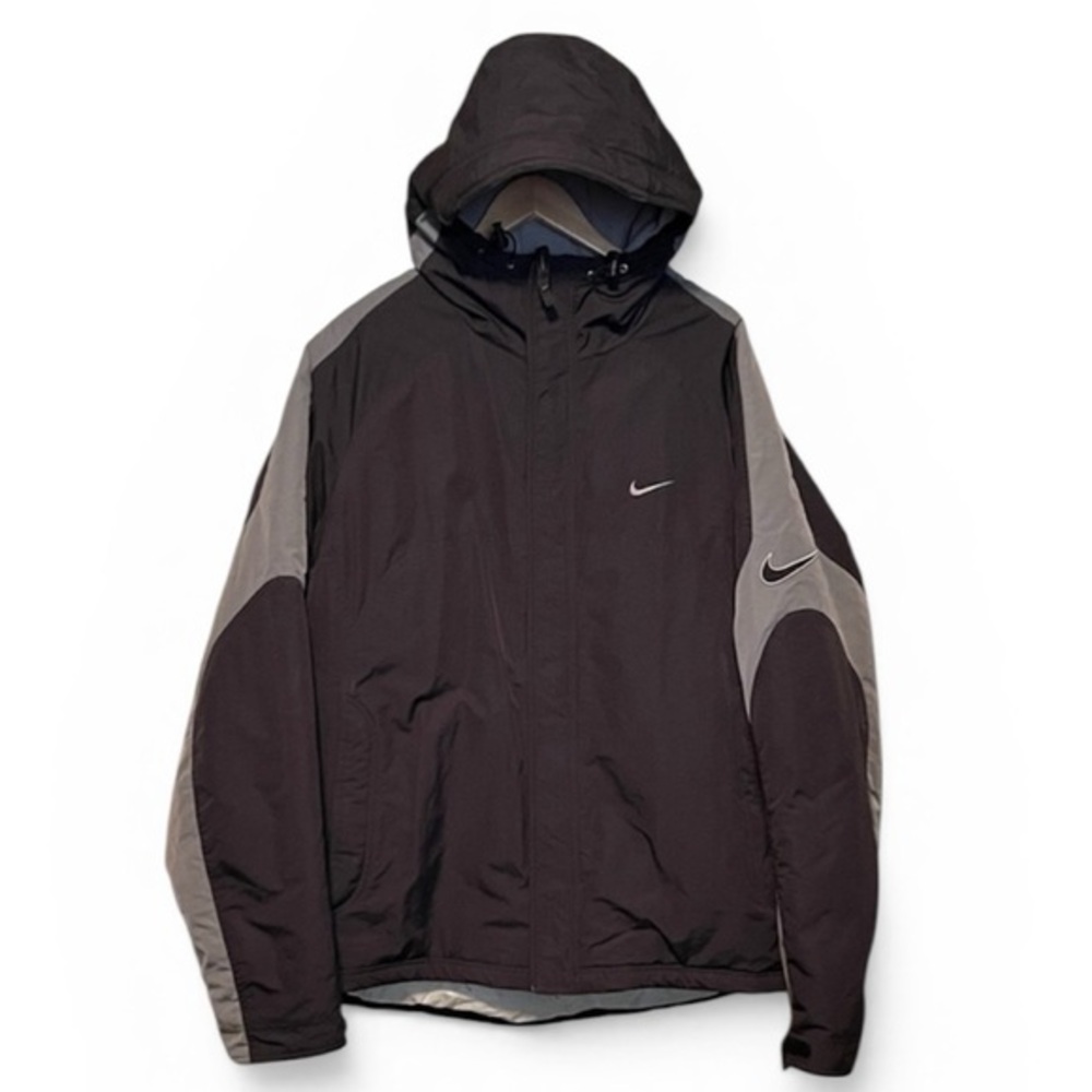 Nike Men's Black and Gray Performance Jacket size XL